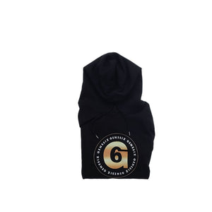 GenesiX Black Hoodie with Gold Logo