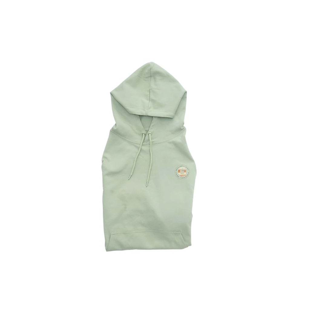 GenesiX Small Emblem Mint Hoodie